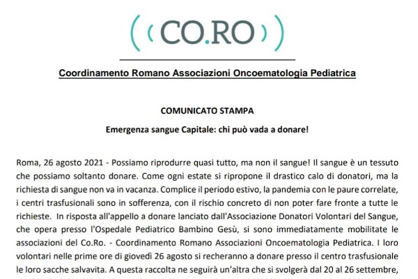 Donazione Sangue